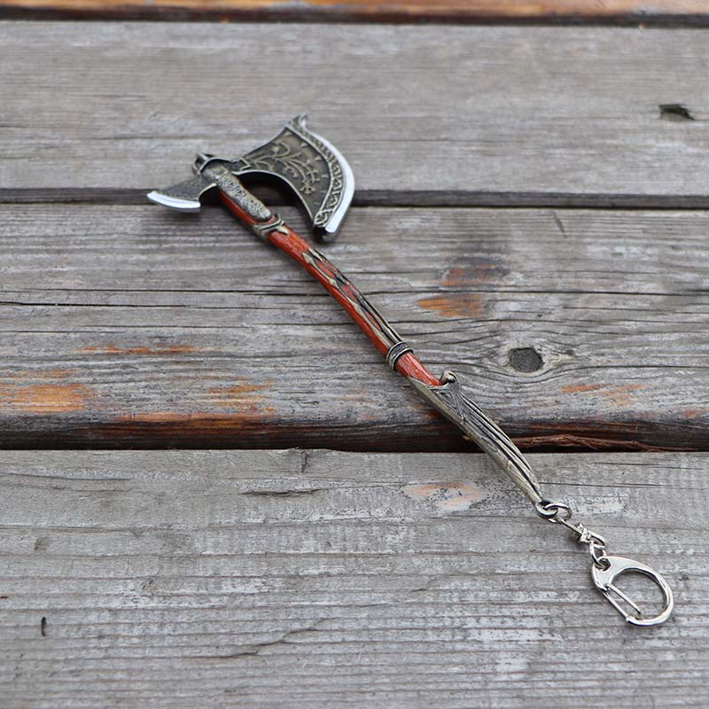 Kratos Leviathan Axe Metal Replica Display Model