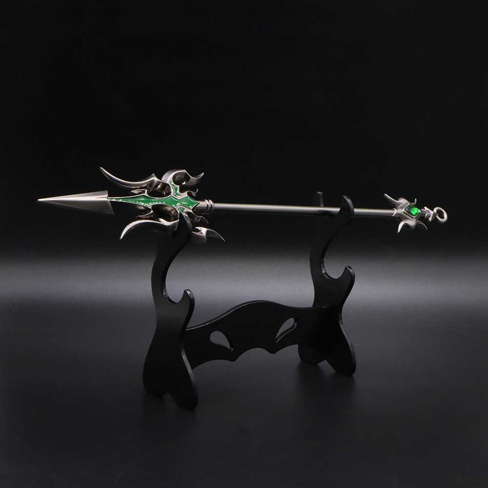 2-Layer Plastic Dagger Balisong Small Swords Display Stand 3 In 1 Pack