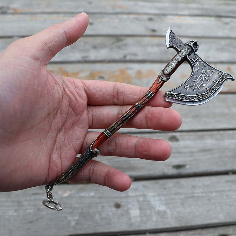 Kratos Leviathan Axe Metal Replica Display Model