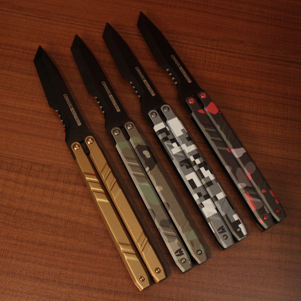 IRL Recon Knife Blunt Blade BalisongTrainer