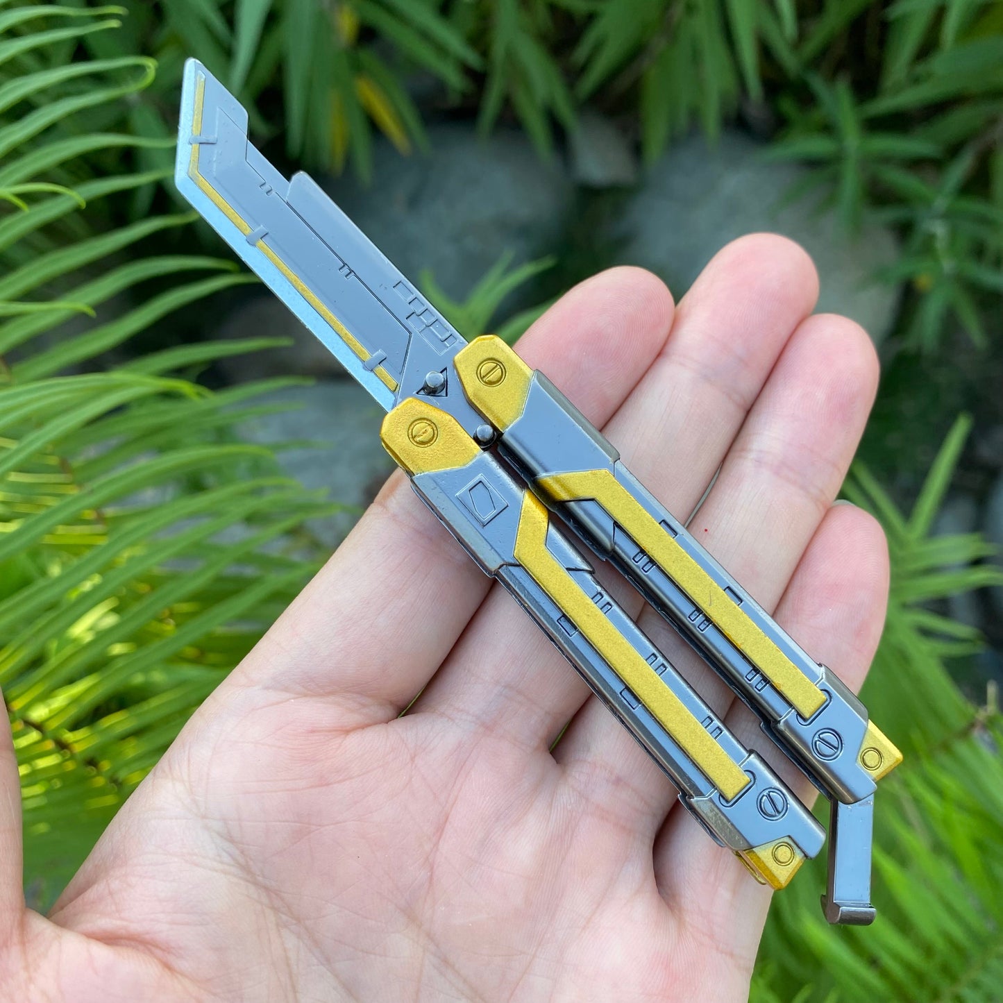 Mini Metal RGX Knife Metal Blunt Blade Repica