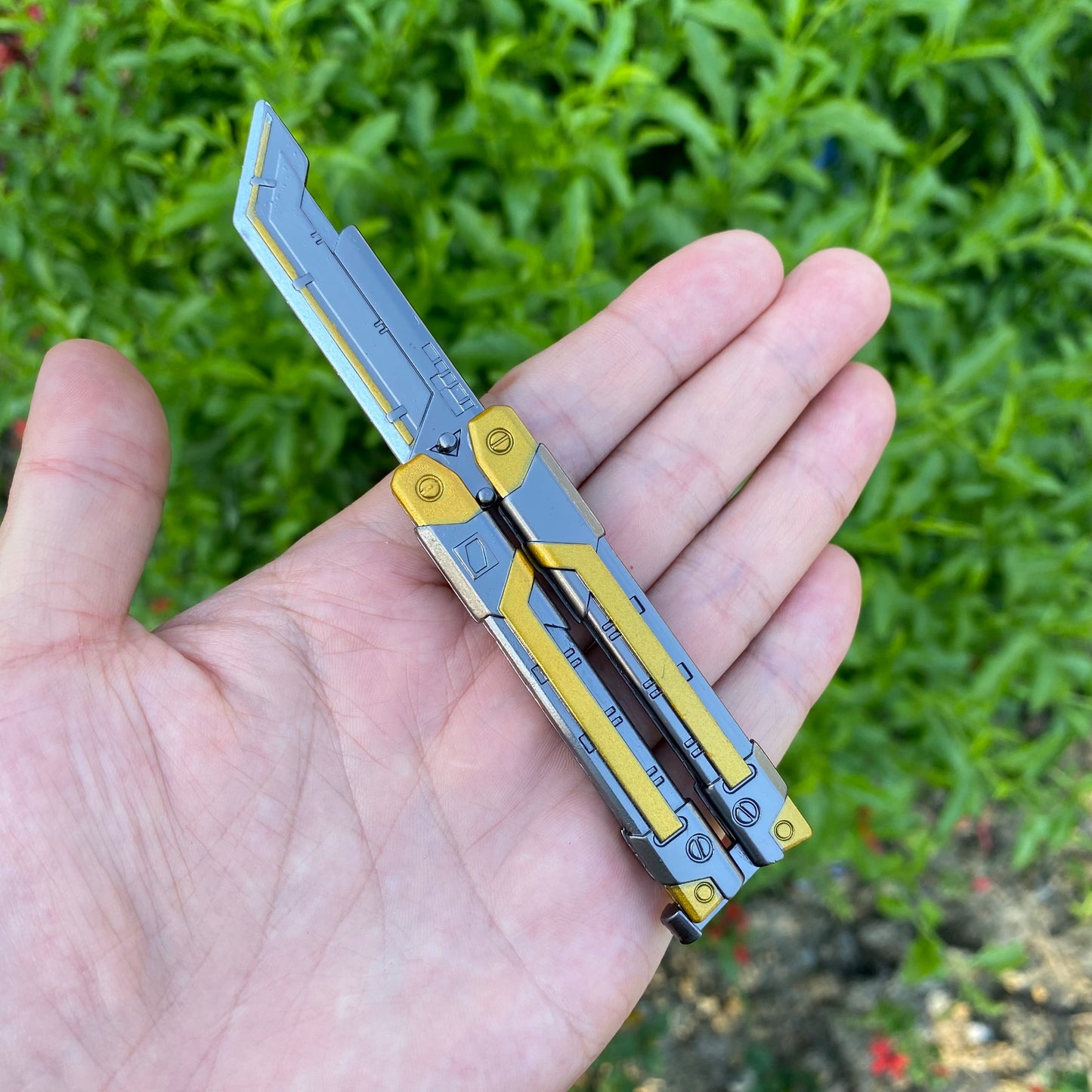 Mini Metal RGX Knife Metal Blunt Blade Repica