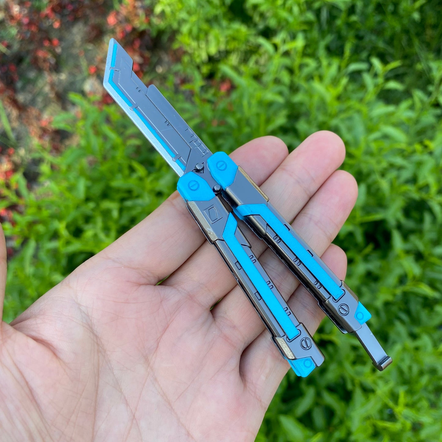 Mini Metal RGX Knife Metal Blunt Blade Repica