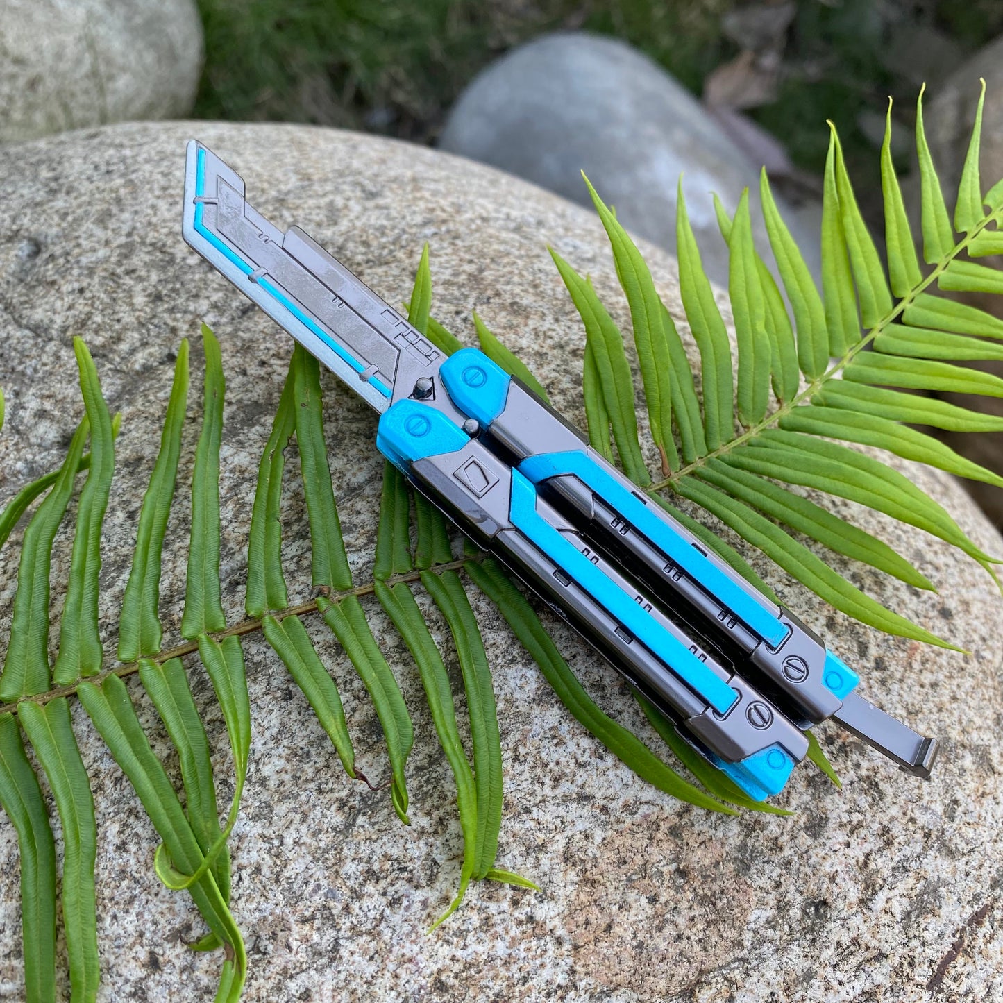 Mini Metal RGX Knife Metal Blunt Blade Repica