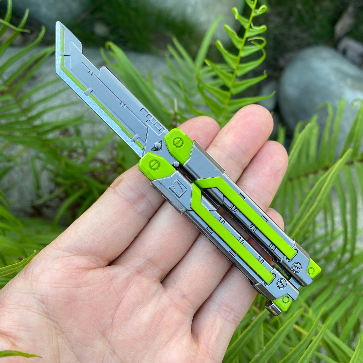 Mini Metal RGX Knife Metal Blunt Blade Repica