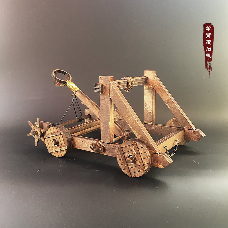 AM012 Single Arm Catapult Stone Throwing Machine Trebuchet