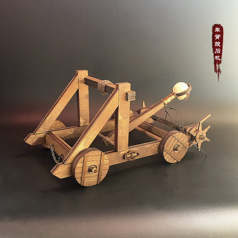 AM012 Single Arm Catapult Stone Throwing Machine Trebuchet