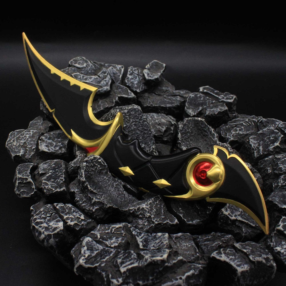 Metal Ruin Dagger Blunt Blade Cosplay Prop Game Replica