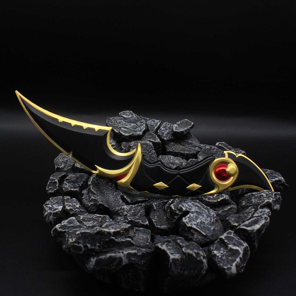 Metal Ruin Dagger Blunt Blade Cosplay Prop Game Replica