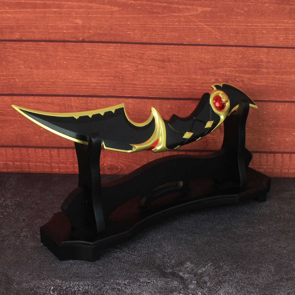 Metal Ruin Dagger Blunt Blade Cosplay Prop Game Replica