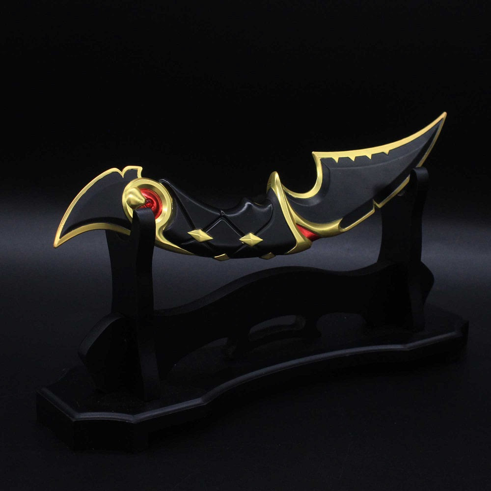 Metal Ruin Dagger Blunt Blade Cosplay Prop Game Replica