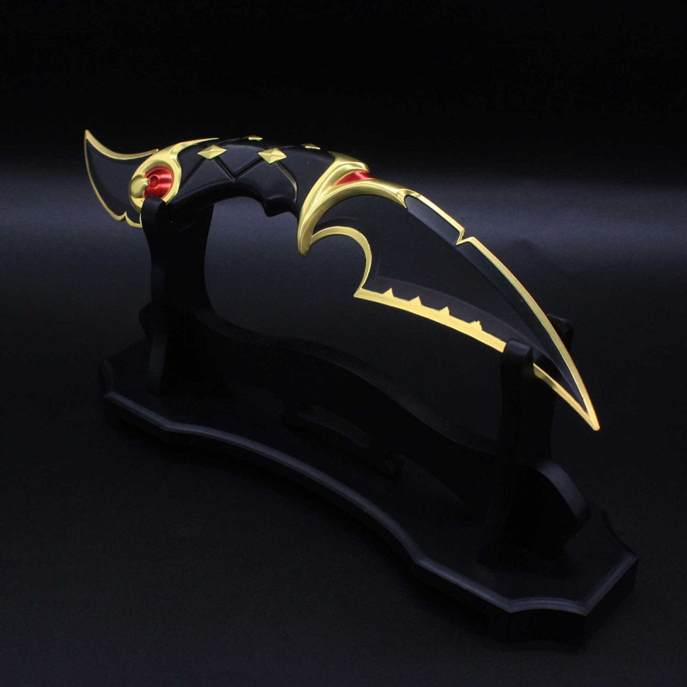 Metal Ruin Dagger Blunt Blade Cosplay Prop Game Replica