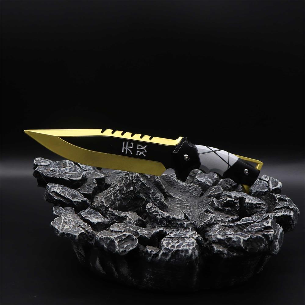 Ego Knife Metal Blunt Blade Safety Cosplay Prop Game Collection