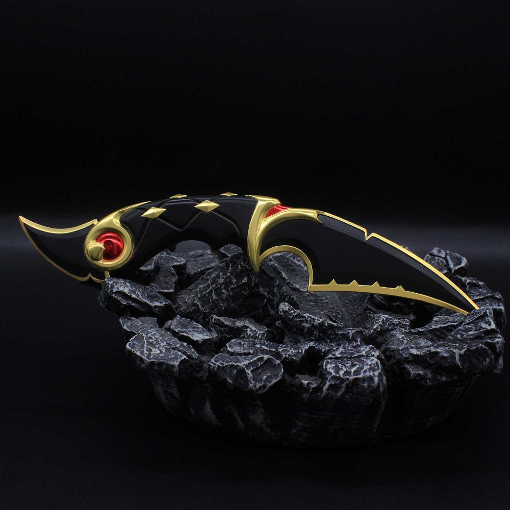 Metal Ruin Dagger Blunt Blade Cosplay Prop Game Replica