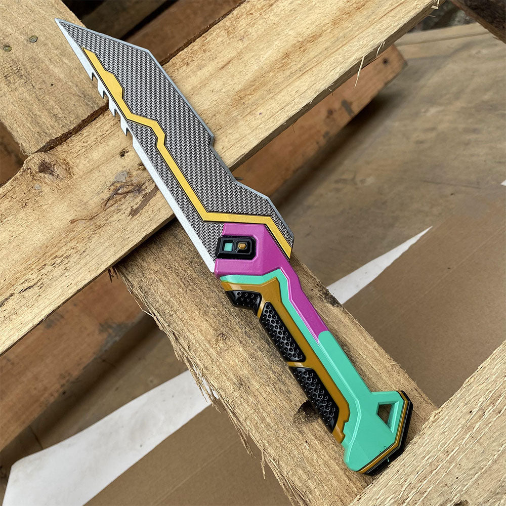 1:1 Glitchpop Knife Life Size Metal Replica--Blunt Blade
