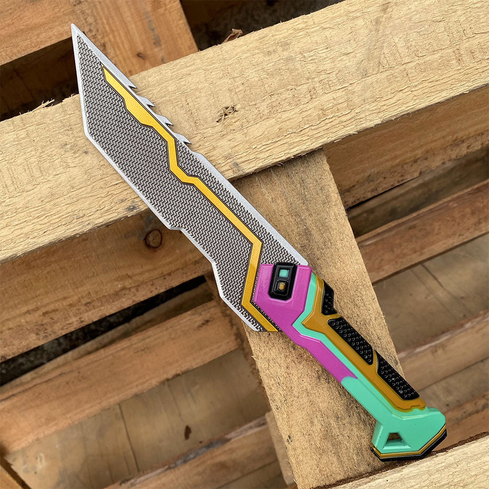 1:1 Glitchpop Knife Life Size Metal Replica--Blunt Blade