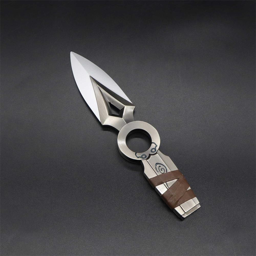 Jett Kunai Metal Jett Throwing Knife Life Size Blunt Blade Replica