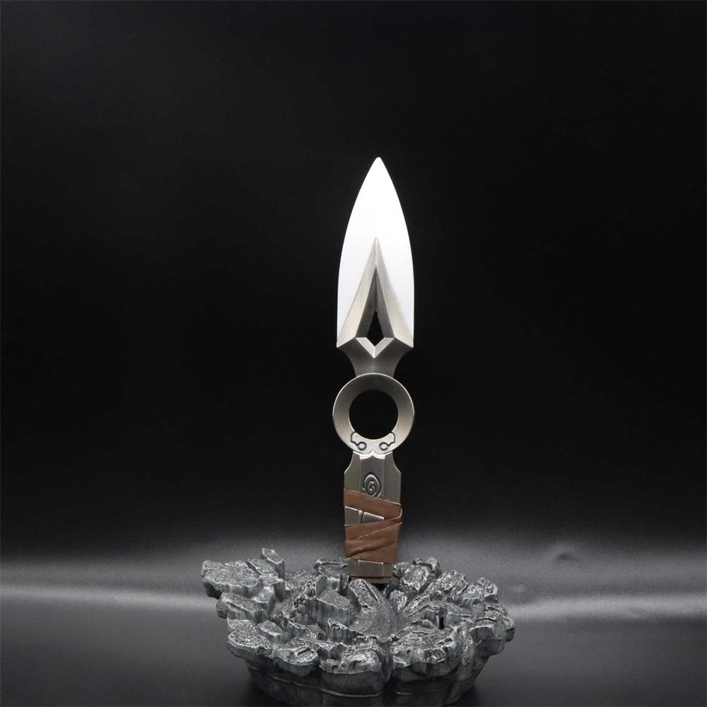 Jett Kunai Metal Jett Throwing Knife Life Size Blunt Blade Replica