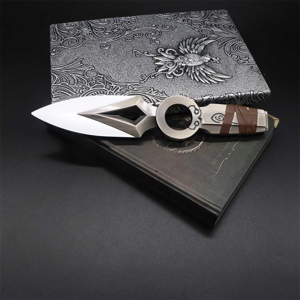 Jett Kunai Metal Jett Throwing Knife Life Size Blunt Blade Replica