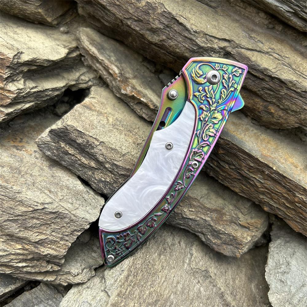 Sinomenium Acutum Folding Knife