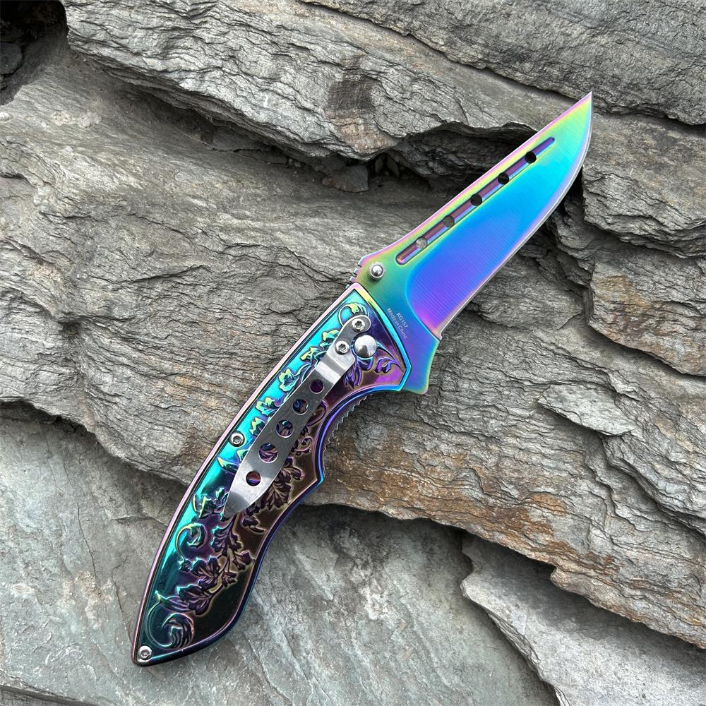 Sinomenium Acutum Folding Knife