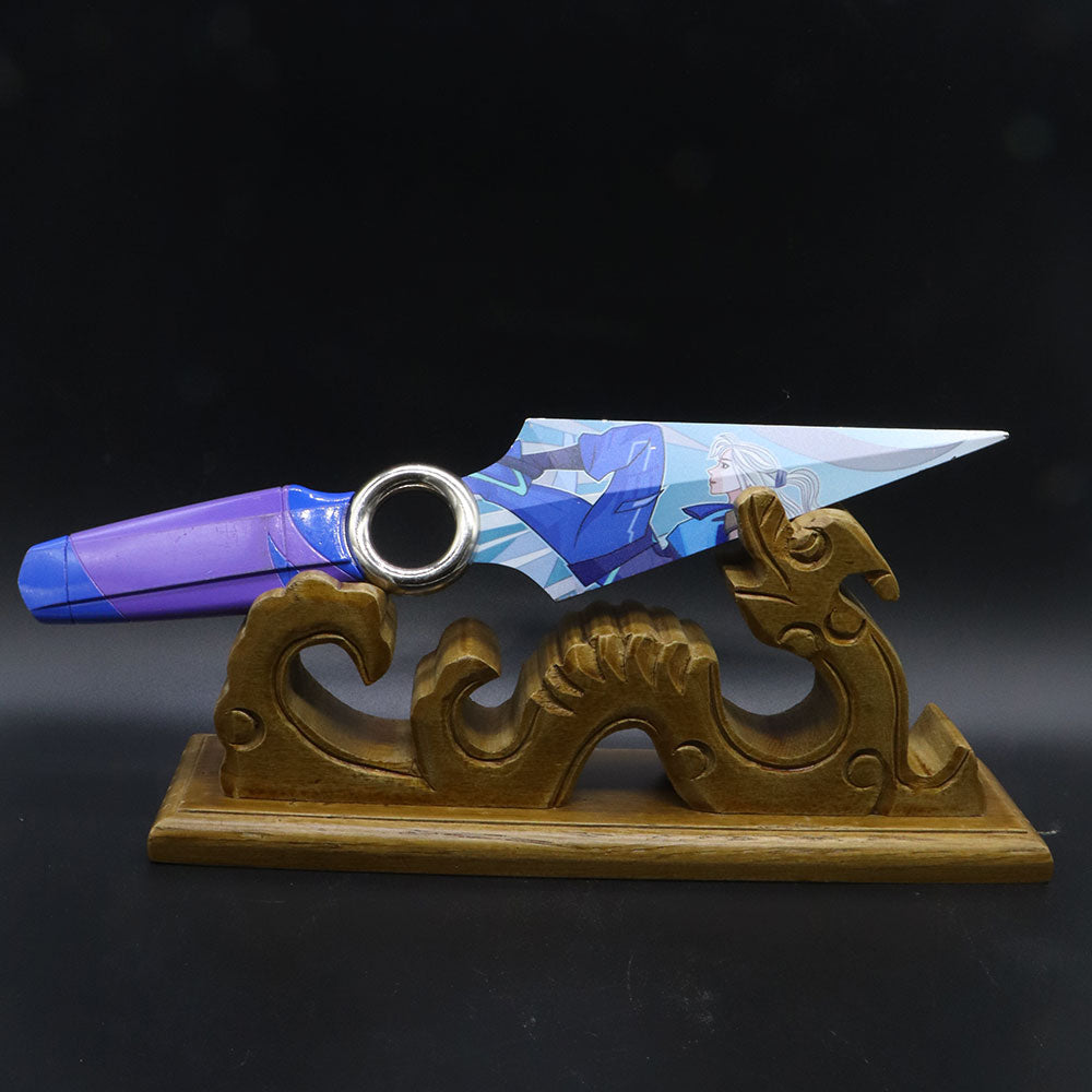 Wooden Dragon Totem Full-Size ACG Weapon Display Holder
