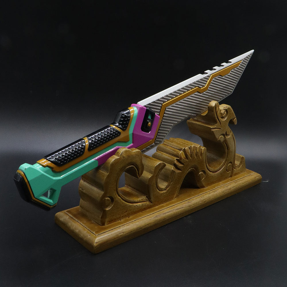 Wooden Dragon Totem Full-Size ACG Weapon Display Holder