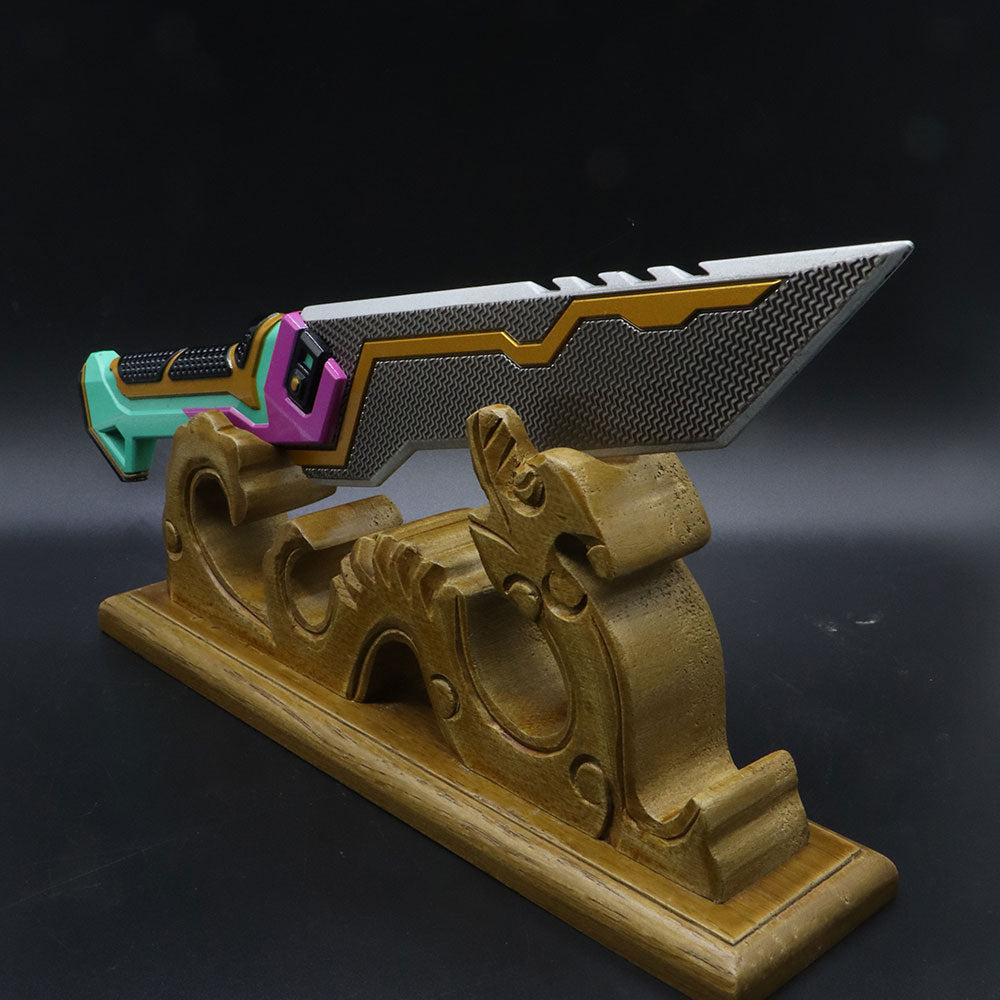 Wooden Dragon Totem Full-Size ACG Weapon Display Holder