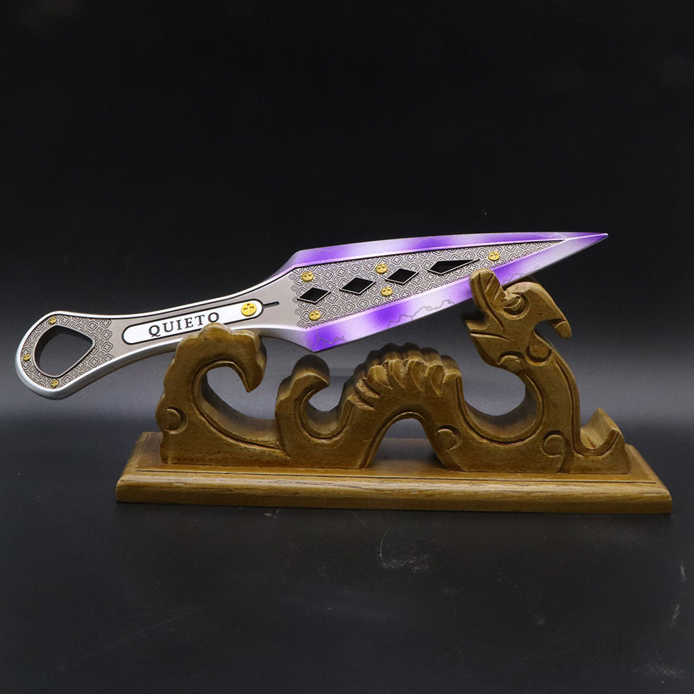 Wooden Dragon Totem Full-Size ACG Weapon Display Holder