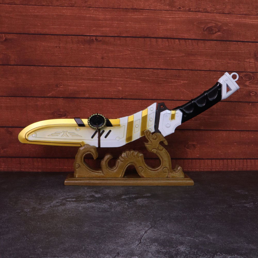 Wooden Dragon Totem Full-Size ACG Weapon Display Holder