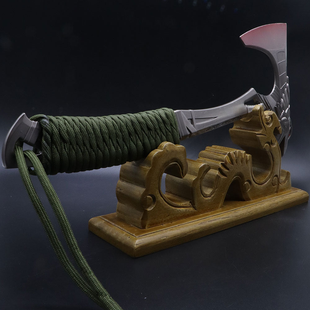 Wooden Dragon Totem Full-Size ACG Weapon Display Holder