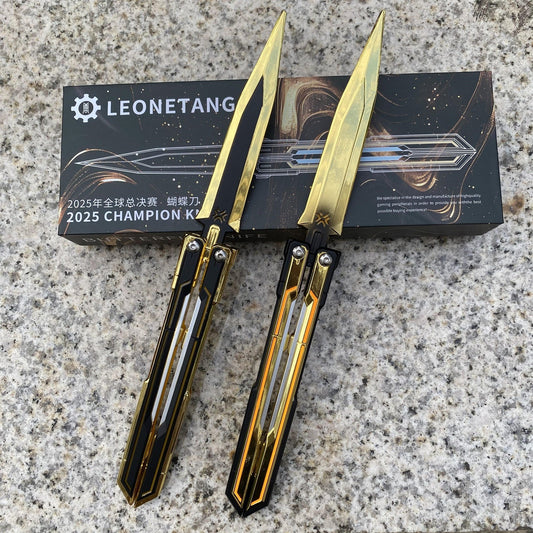 Champions 2025 Butterfly Knife Alloy Prop | Valorant 2025 Championship Game Replica