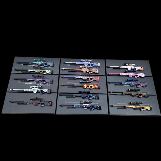 CS2 AWP Mini Metal Gun Collection: Own Iconic Lore, Gungnir & Medusa Replicas for $18.99