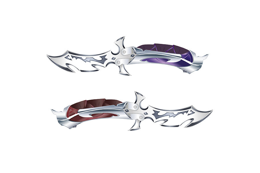 Reaver Knife 3.0 Balisong Reaver Butterfly Knife Dull Blade Replica Pre-Order