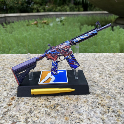 M4A4 Dragon King Mini Metal Replica For Collection