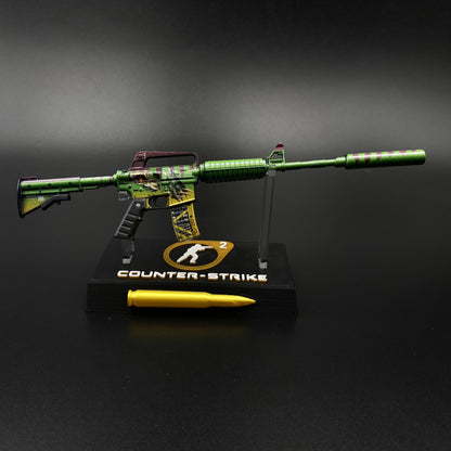 CS M4A1‑S Emphorosaur-S Metal Tiny Gun Replica for Collectible