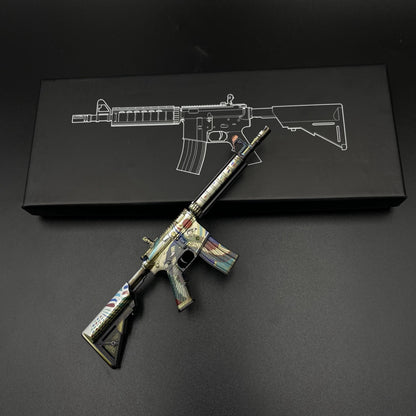 Metal Tiny CS Eye of Horus Gun Miniature For Collection