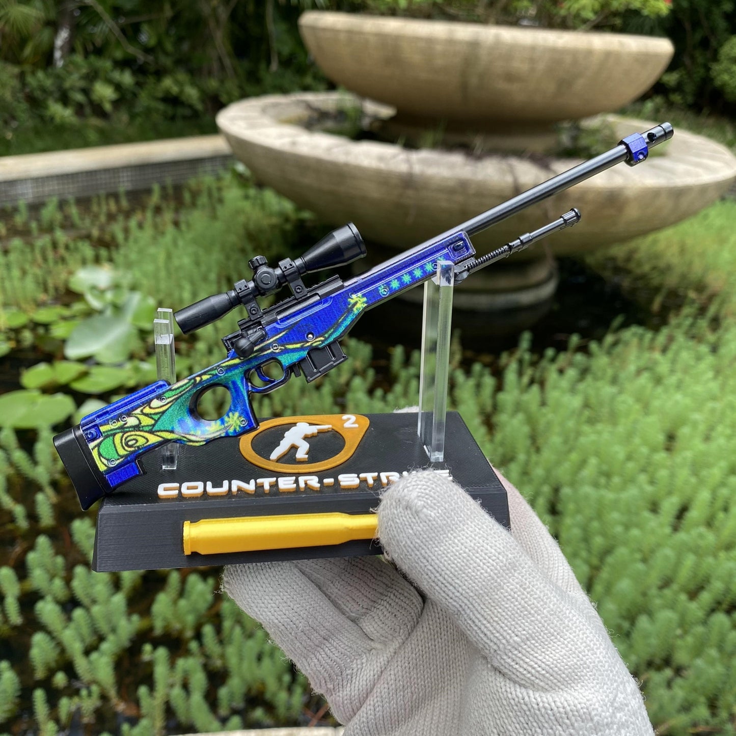 CS Tiny Gun Corticera AWP Metal Miniature For Collection