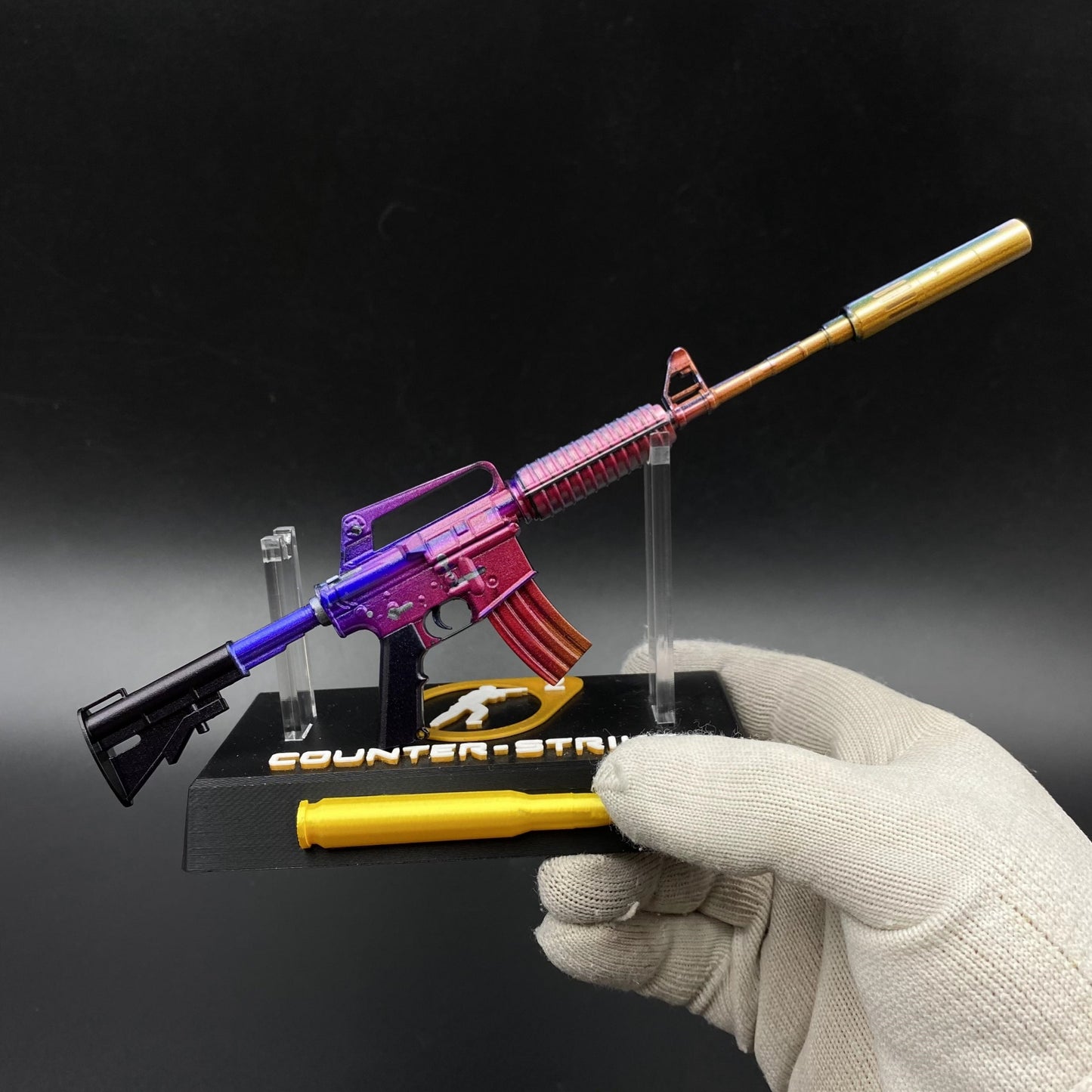 CS M4A1‑S Fade Tiny Gun Replica for Collectible