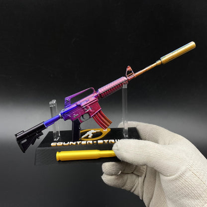 CS M4A1‑S Fade Tiny Gun Replica for Collectible
