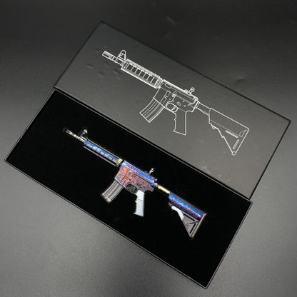M4A4 Spider Lily Mini Metal Replica For Collection