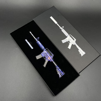 CS M4A1‑S Black Lotus Metal Tiny Gun Replica for Collectible