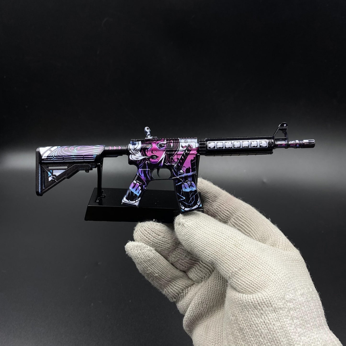 CS M4A4 Neo-Noir Mini Metal Replica For Collection