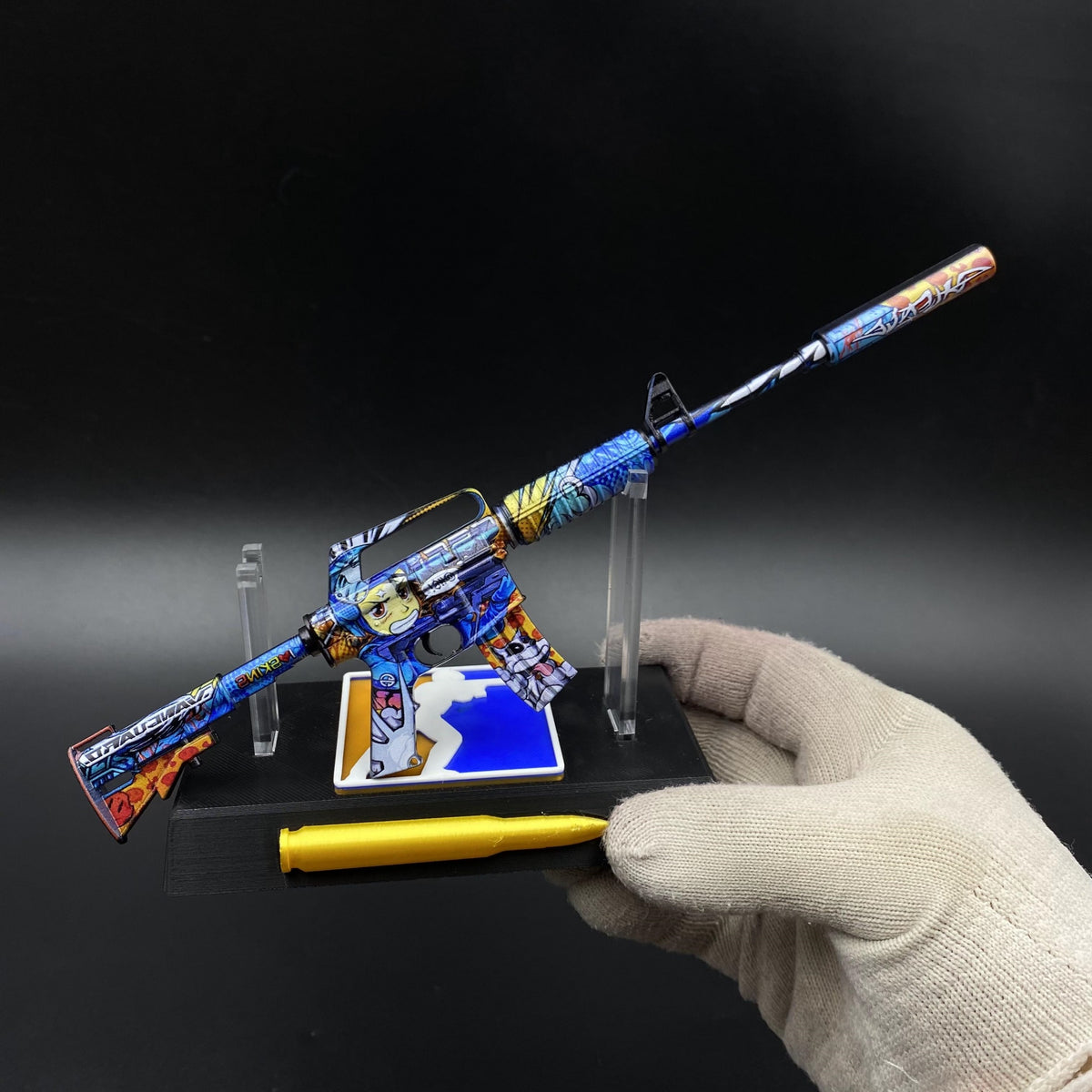 CSGO M4A1-S Player Two Metal Tiny Gun