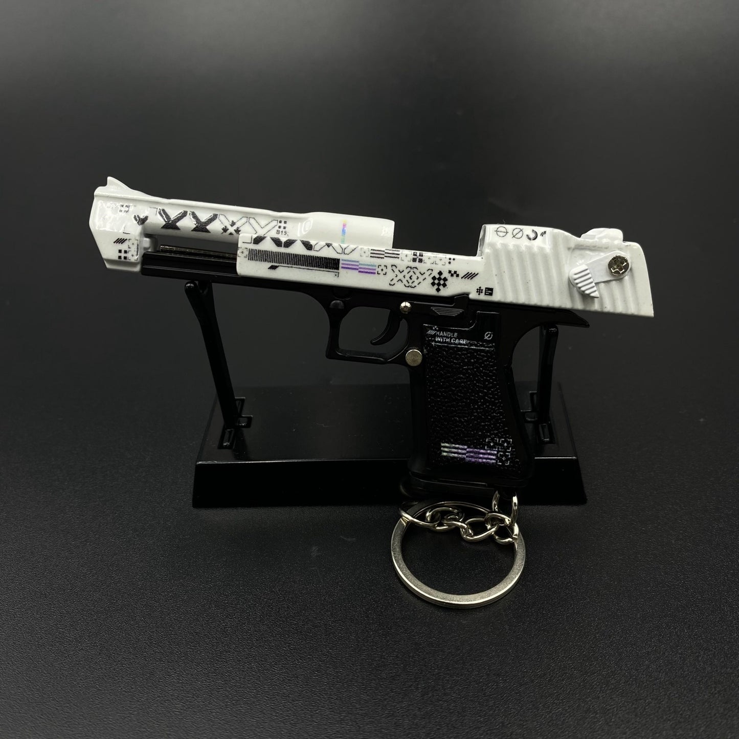 Desert Eagle Printstream mini Metal replica from Fracture Case CS2 game For Collectible