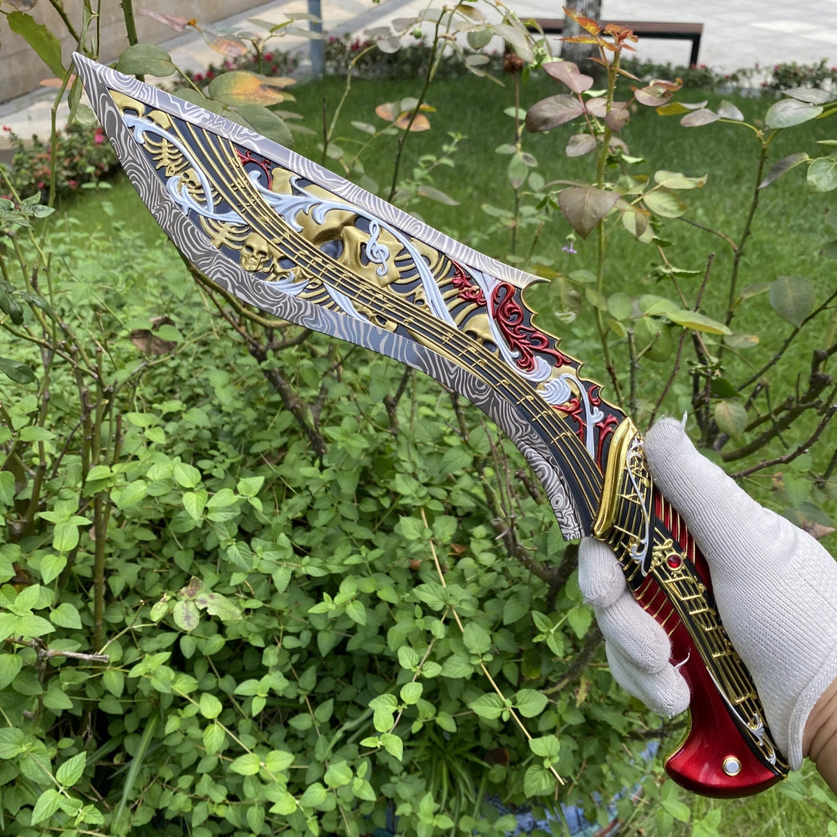 Delta Force Elegy Knives Replica 40CM/15.74" - Game Collectible Decorative Ornament