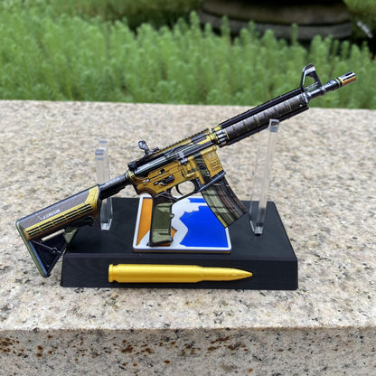 Metal Tiny CS M4A4 Buzz Kill Gun Miniature For Collection