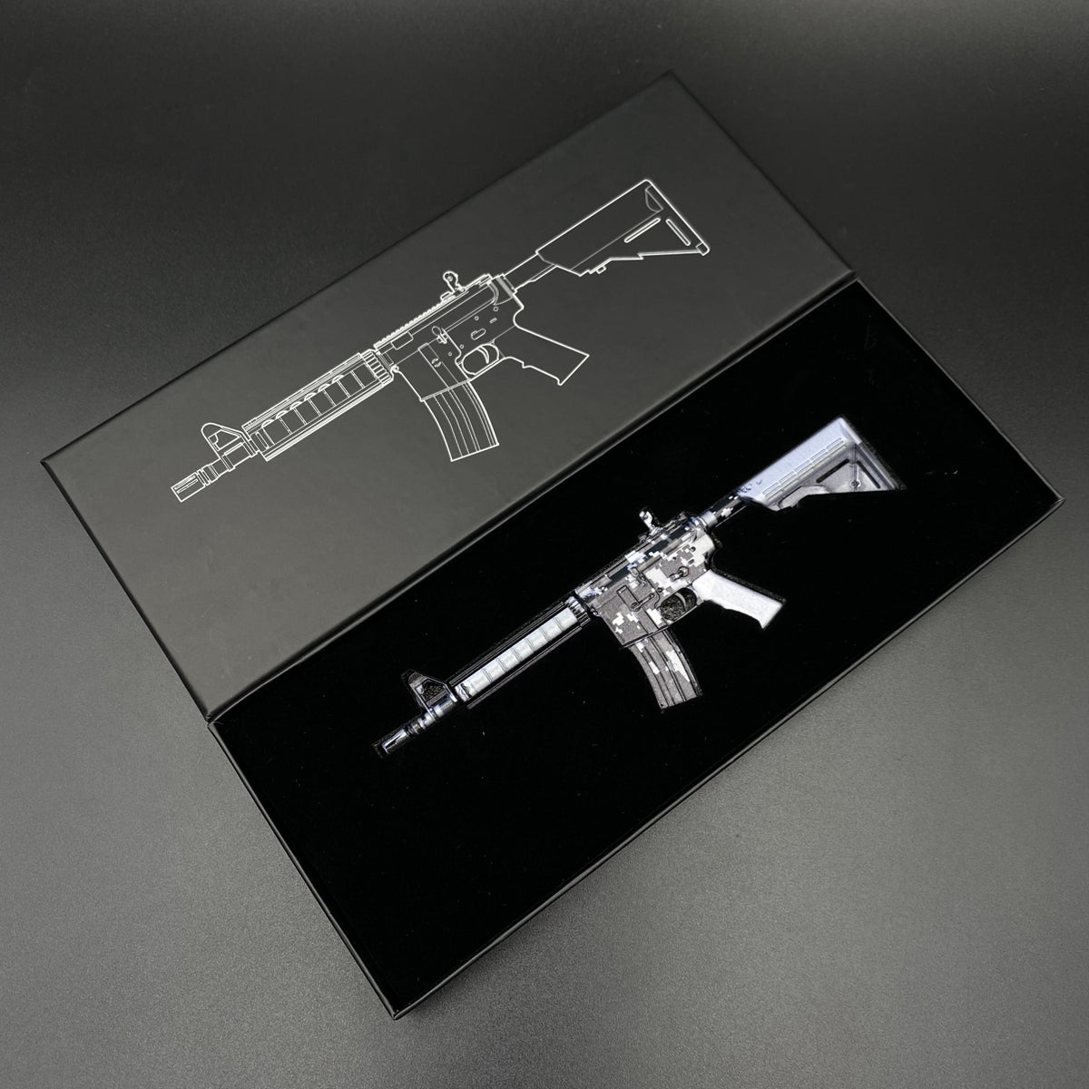 Metal Tiny CS M4A4 Urban DDPAT Gun Miniature For Collection