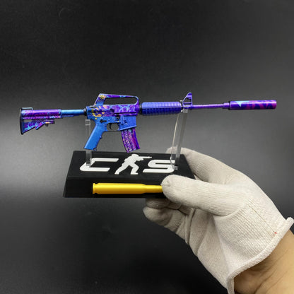 Party Animal M4A1-S Metal Gun Miniature For Collection