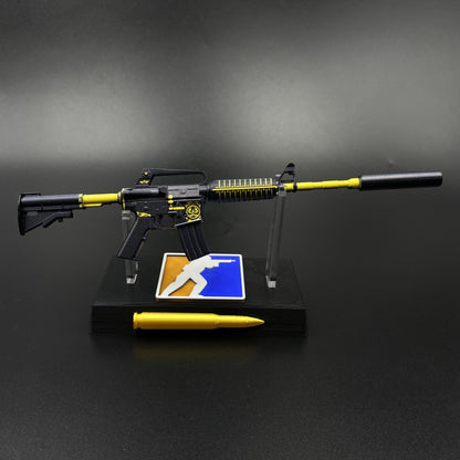 CS M4A1‑S Knight Metal Tiny Gun Replica for Collectible